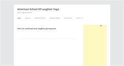 Desktop Screenshot of laughteryogaamerica.com